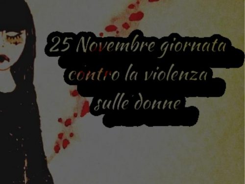 25 Novembre, giornata contro la violenza sulle donne